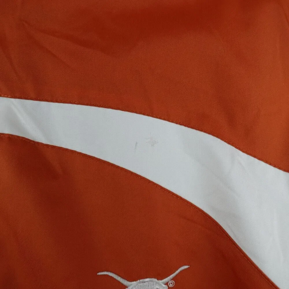 Vintage Texas Longhorns Jacket Men's M Orange White Red Oak Sportswear Hooded